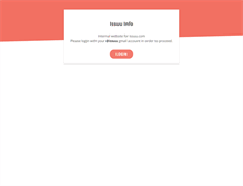 Tablet Screenshot of issuu.info