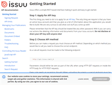 Tablet Screenshot of platform.issuu.com