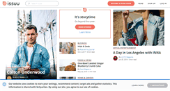 Desktop Screenshot of issuu.com